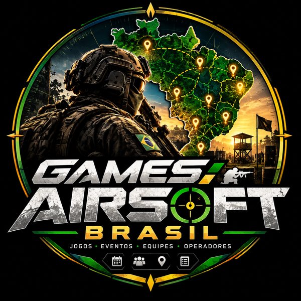 Emblema Games Airsoft Brasil